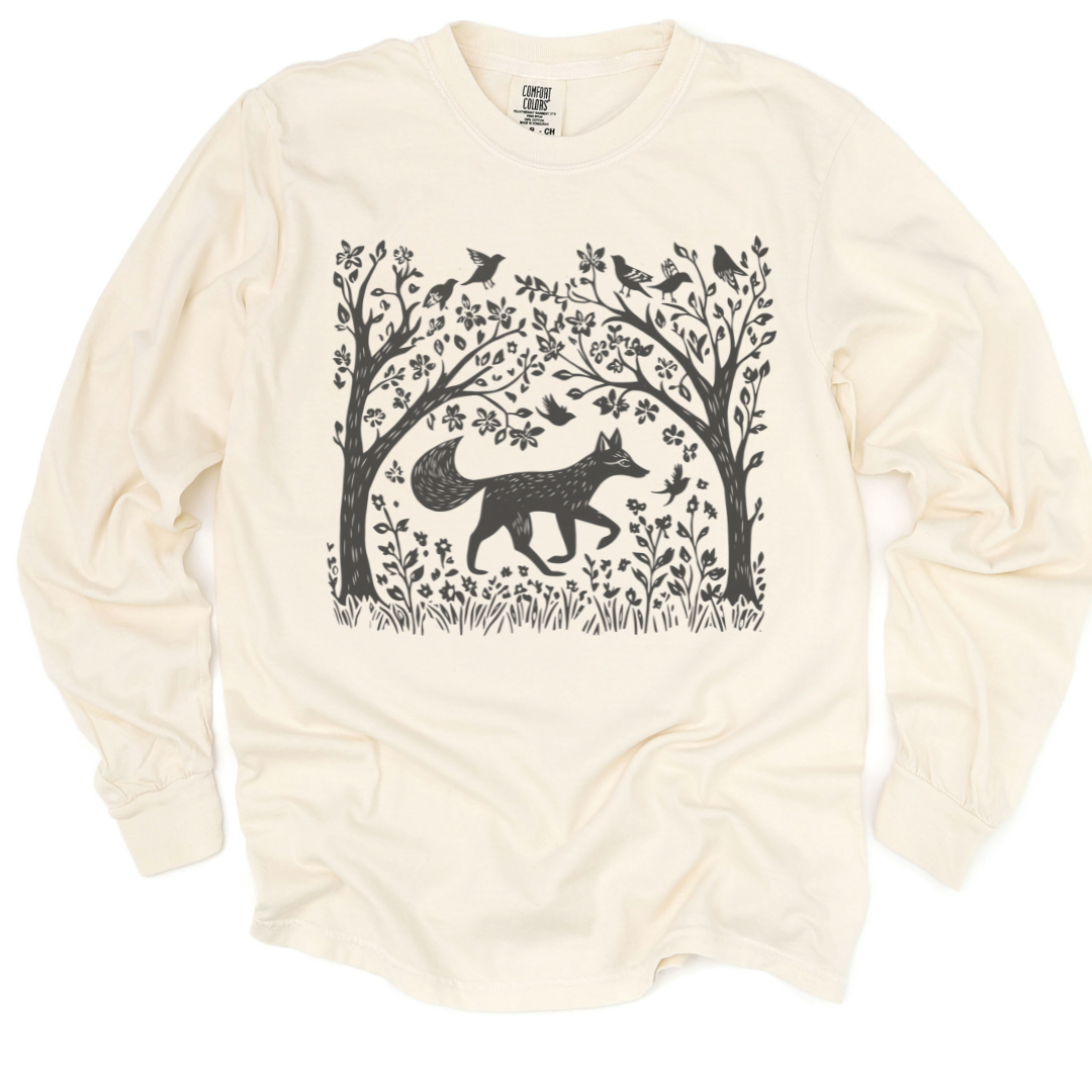 Foxtrot - Comfort Colors Long Sleeve Premium T Shirt