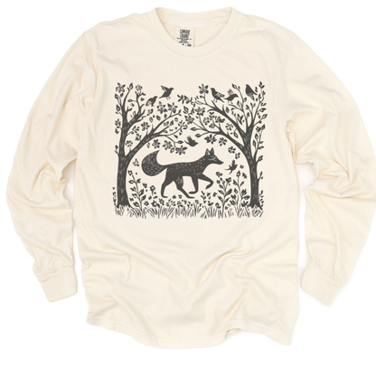 Foxtrot - Comfort Colors Long Sleeve Premium T Shirt