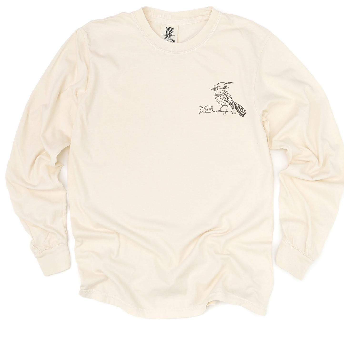 Birds - Comfort Colors Premium Long Sleeve T Shirt