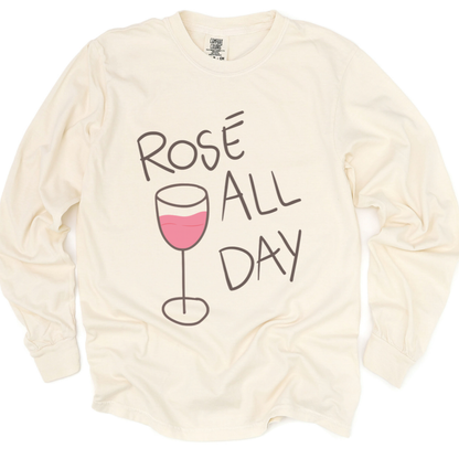 Rose All Day - Comfort Colors Premium Long Sleeve T Shirt
