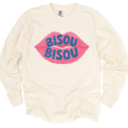 Bisou - Comfort Colors Premium Long Sleeve T Shirt