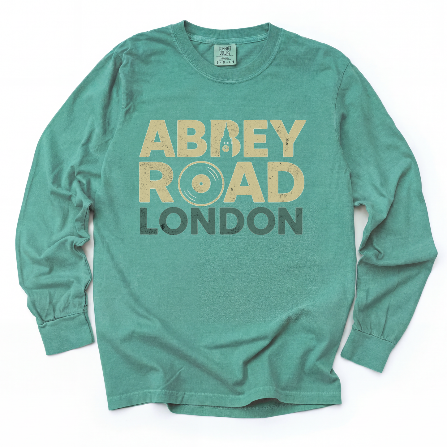 Abbey Road London - Comfort Colors Long Sleeve Premium T Shirt