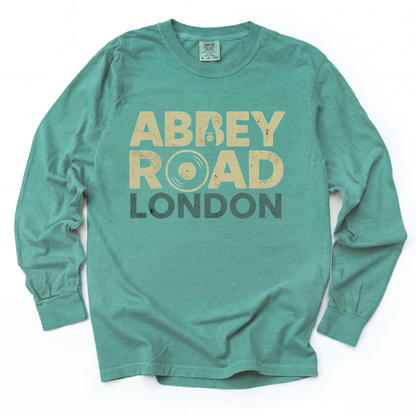 Abbey Road London - Comfort Colors Long Sleeve Premium T Shirt
