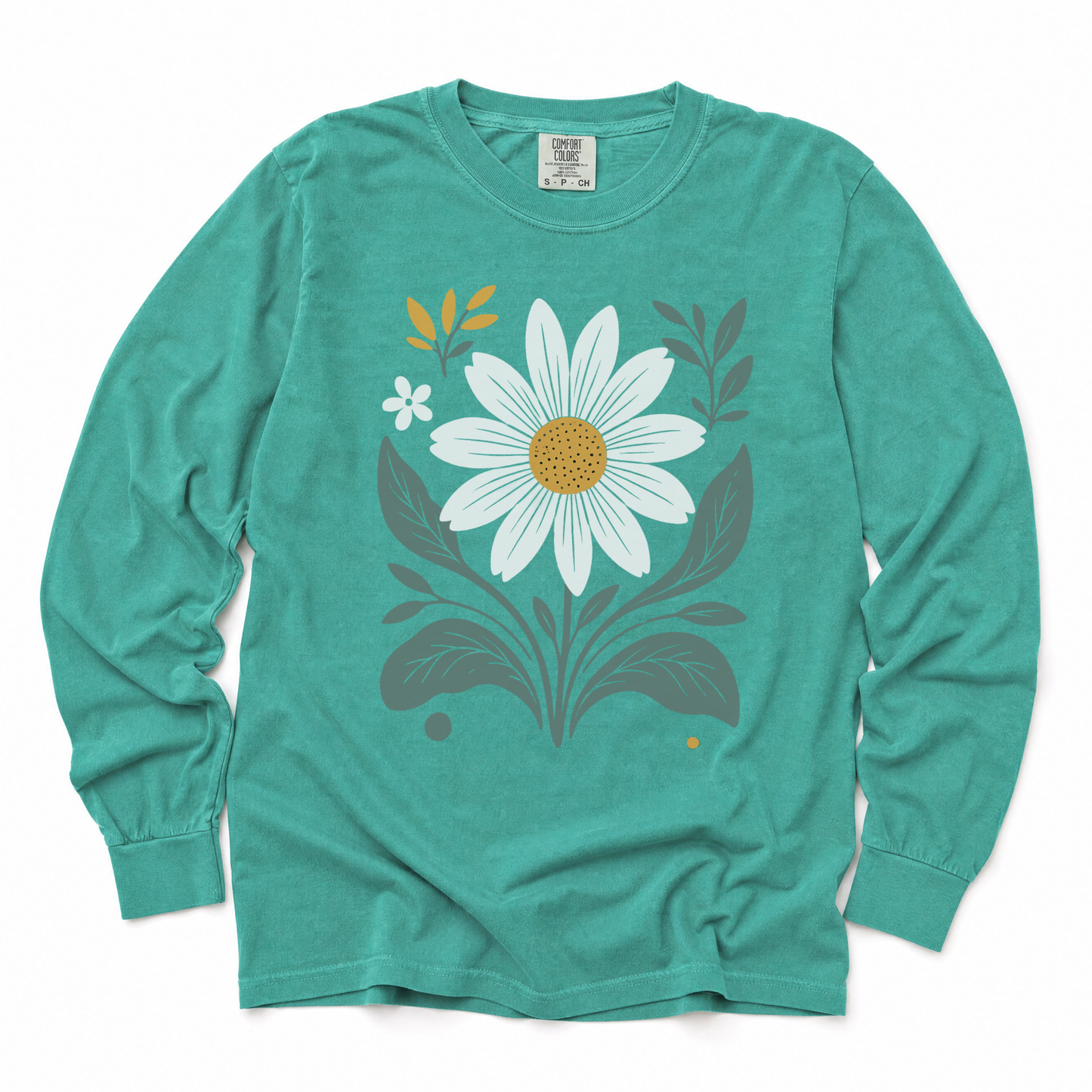 Daisy Days - Comfort Colors Long Sleeve Premium T Shirt