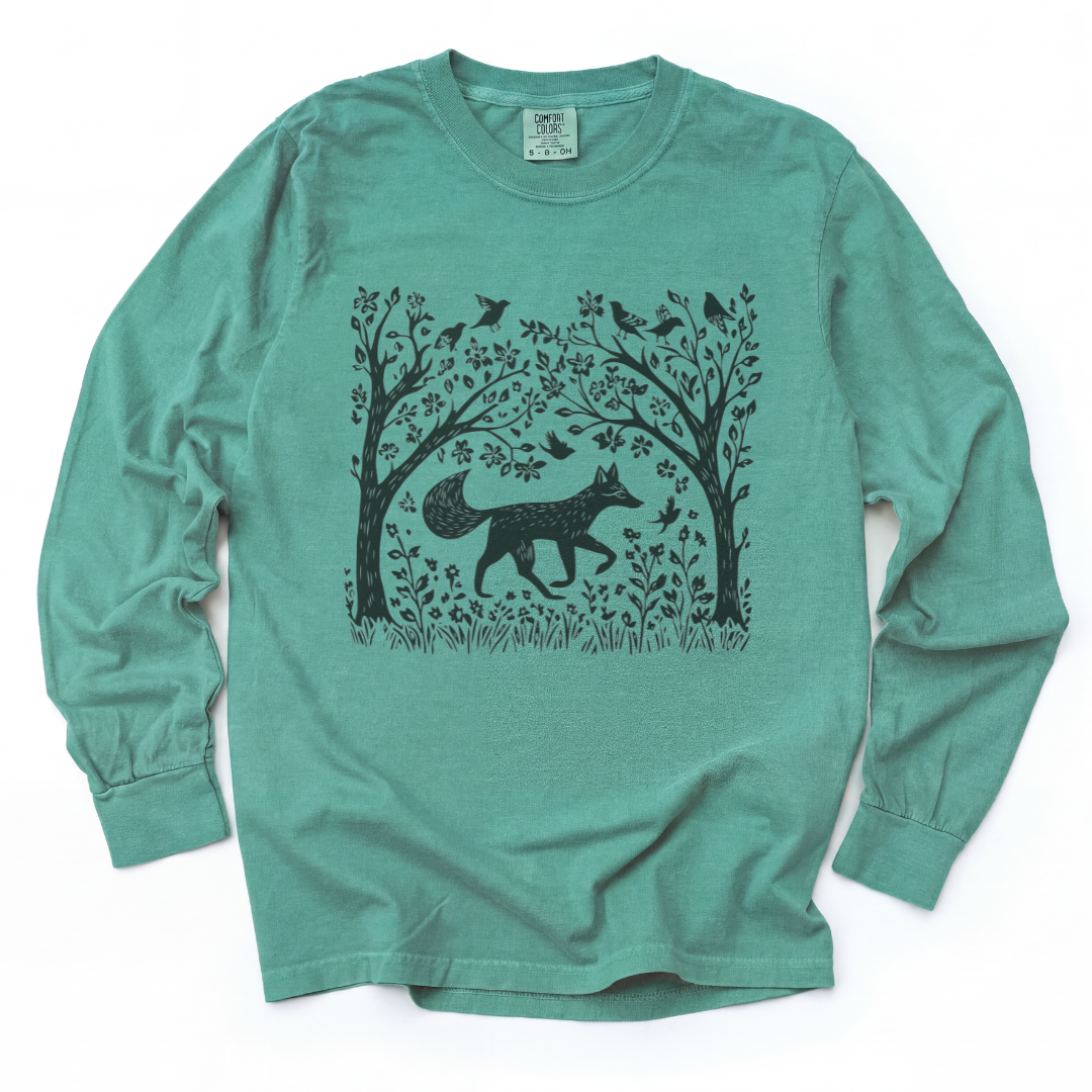 Foxtrot - Comfort Colors Long Sleeve Premium T Shirt