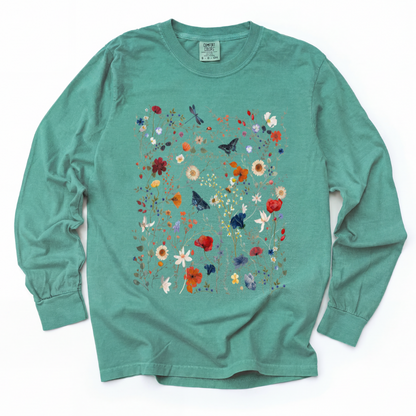 Garden of Joy - Comfort Colors Long Sleeve Premium T Shirt