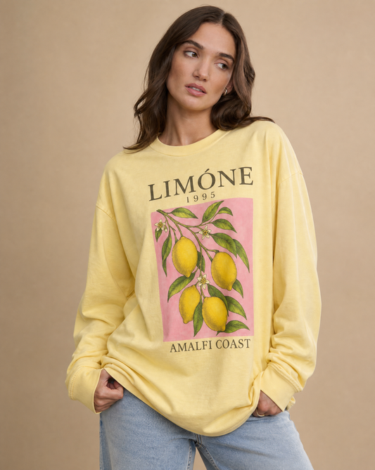 Limone 1995 - Comfort Colors Premium Long Sleeve T Shirt