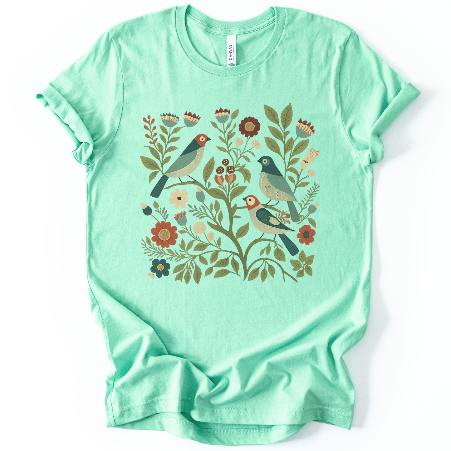 Folk Aviary - Bella Canvas Super Soft T Shirt