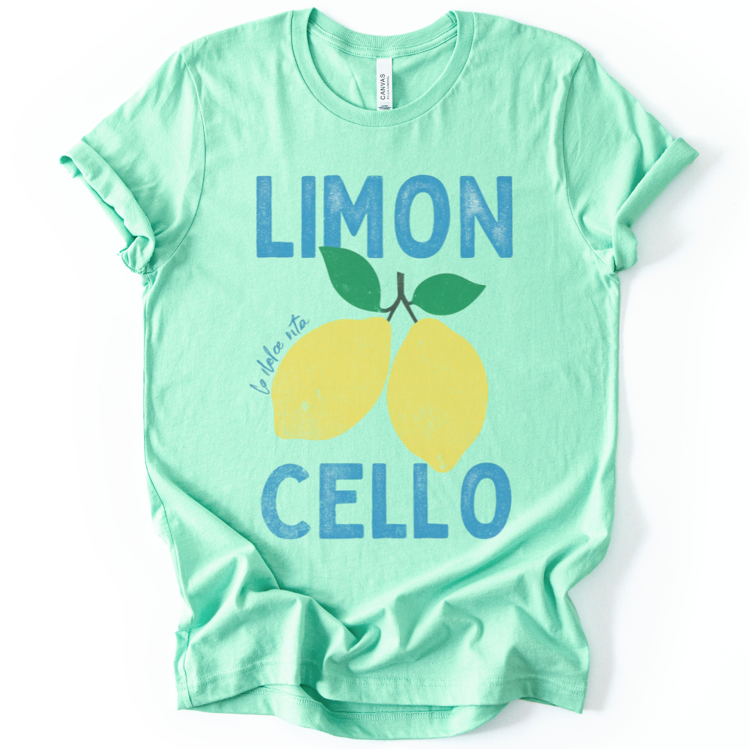 Limon Cello, Vintage Tee - Bella Canvas Super Soft T Shirt