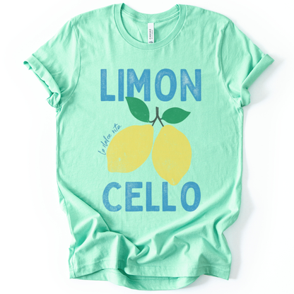 Limon Cello, Vintage Tee - Bella Canvas Super Soft T Shirt