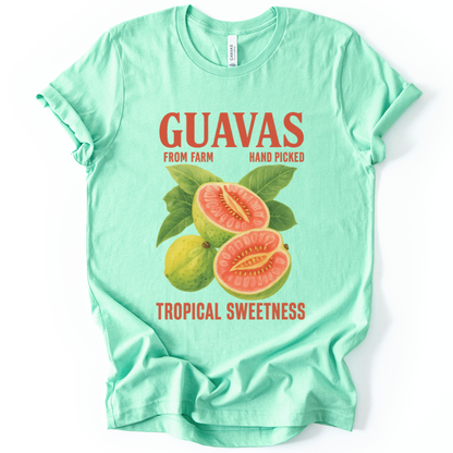 Guavas Tropical Sweetness Tee - Bella Canvas Super Soft T Shirt