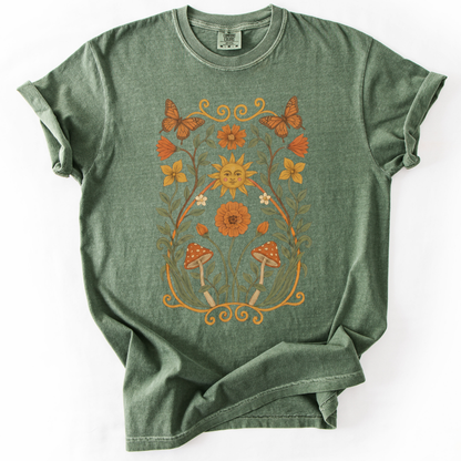 Golden Butterfly - Comfort Colors Relaxed Fit Premium T Shirt