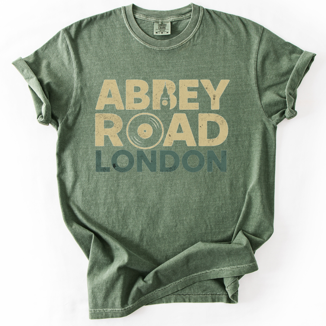 Abbey Road London - Comfort Colors Relaxed Fit Premium T Shirt