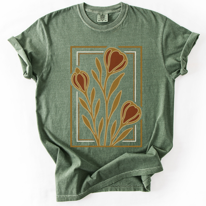 Floraison Noire - Comfort Colors Relaxed Fit Premium T Shirt