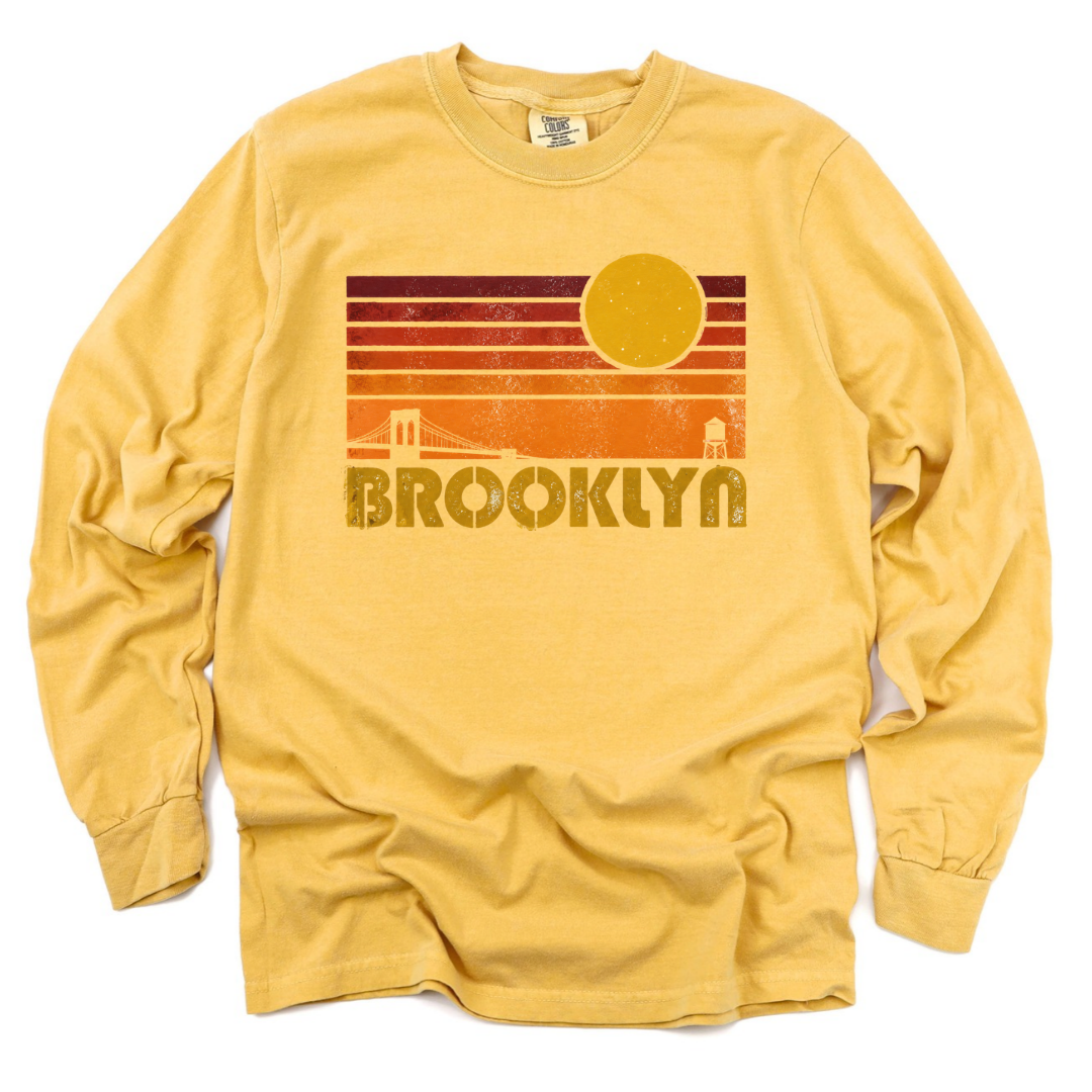 Brooklyn - Comfort Colors Long Sleeve Premium T Shirt