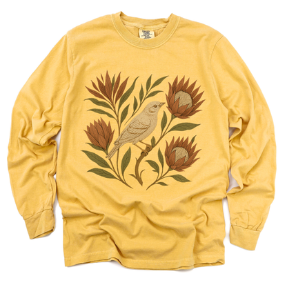 Nature's Chorus - Comfort Colors Premium Long Sleeve T Shirt
