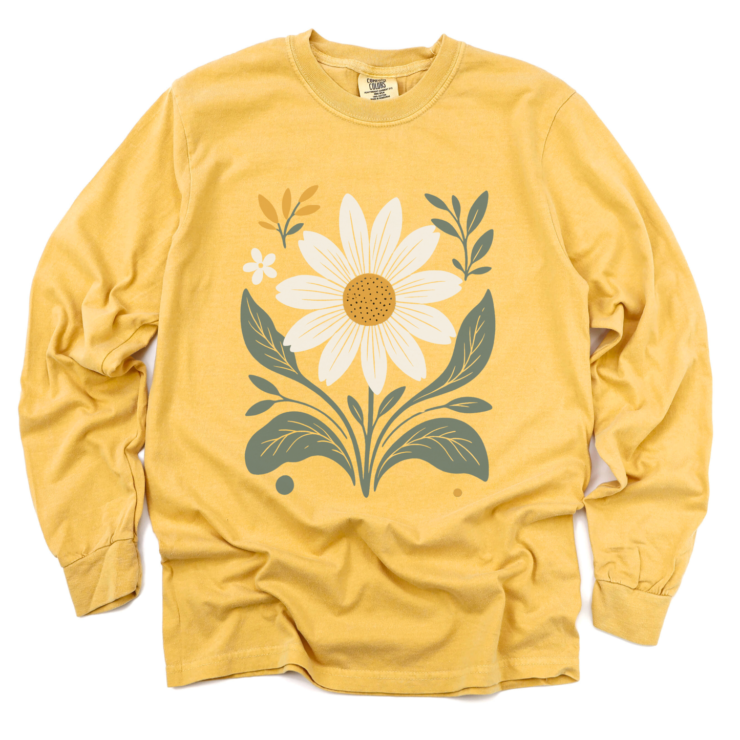 Daisy Days - Comfort Colors Long Sleeve Premium T Shirt