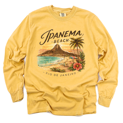Ipanema - Comfort Colors Long Sleeve Premium T Shirt