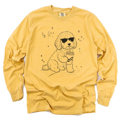 Soda Dog - Comfort Colors Long Sleeve Premium T Shirt