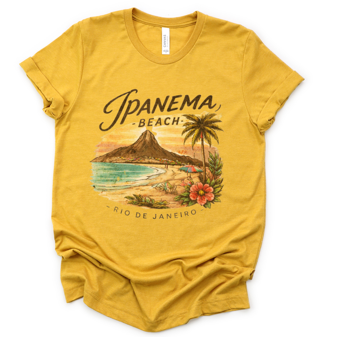 Ipanema - Bella Canvas Super Soft Standard Fit T Shirt