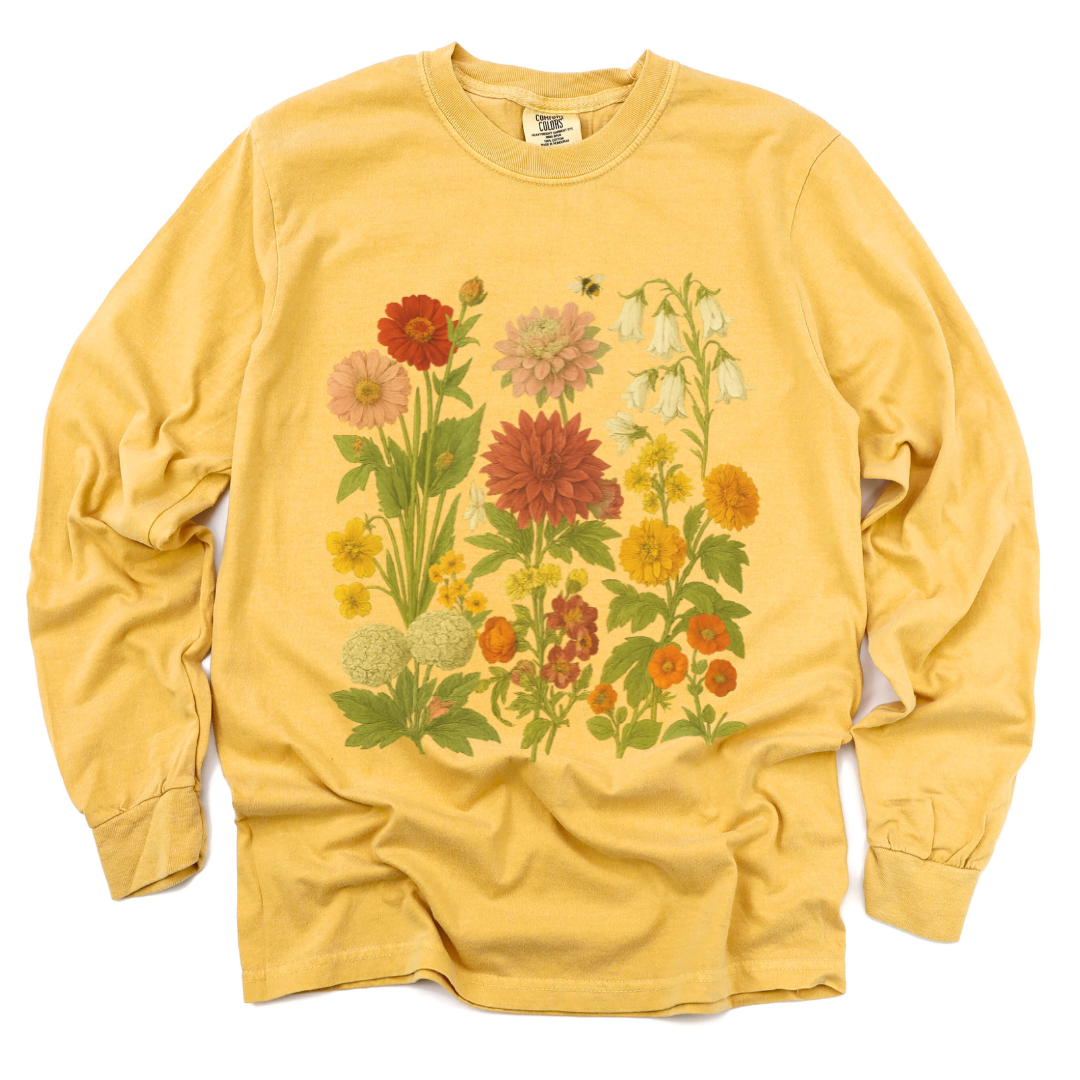 Secret Garden - Comfort Colors Premium Long Sleeve T Shirt