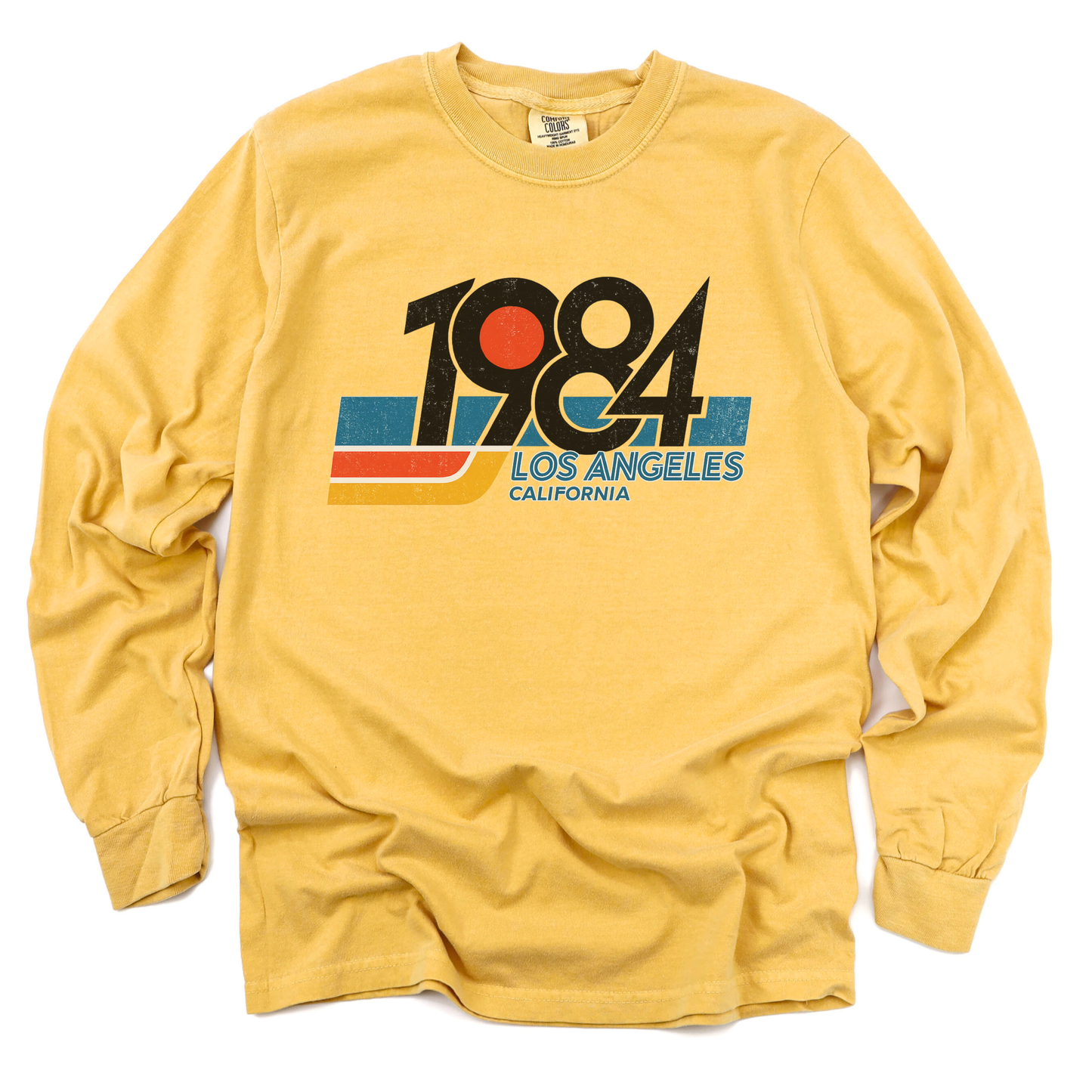 1984 LA - Comfort Colors Long Sleeve Premium T Shirt