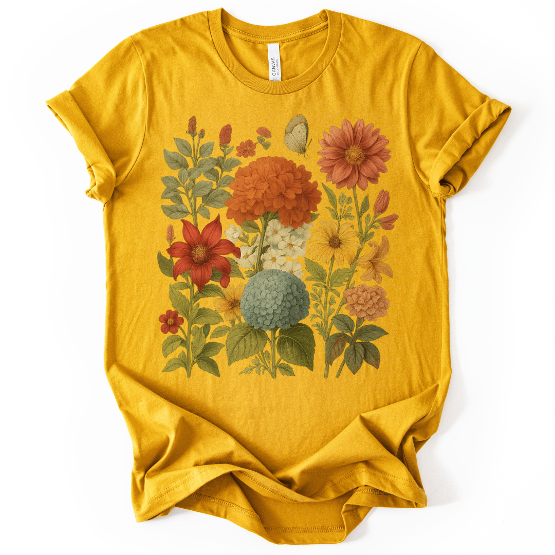 Hydrangea Bloom - Bella Canvas Super Soft T Shirt
