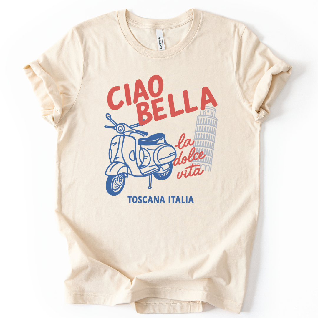 Ciao Bella - Bella Canvas Super Soft T Shirt