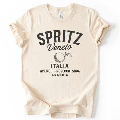 Spritz Vintage Print - Bella Canvas Super Soft Straight Cut T shirt