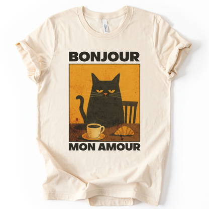 Bonjour Mon Amour - Bella Canvas Super Soft T Shirt