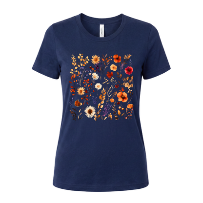 Autumn Boho Floral - Women's Perfect Tee