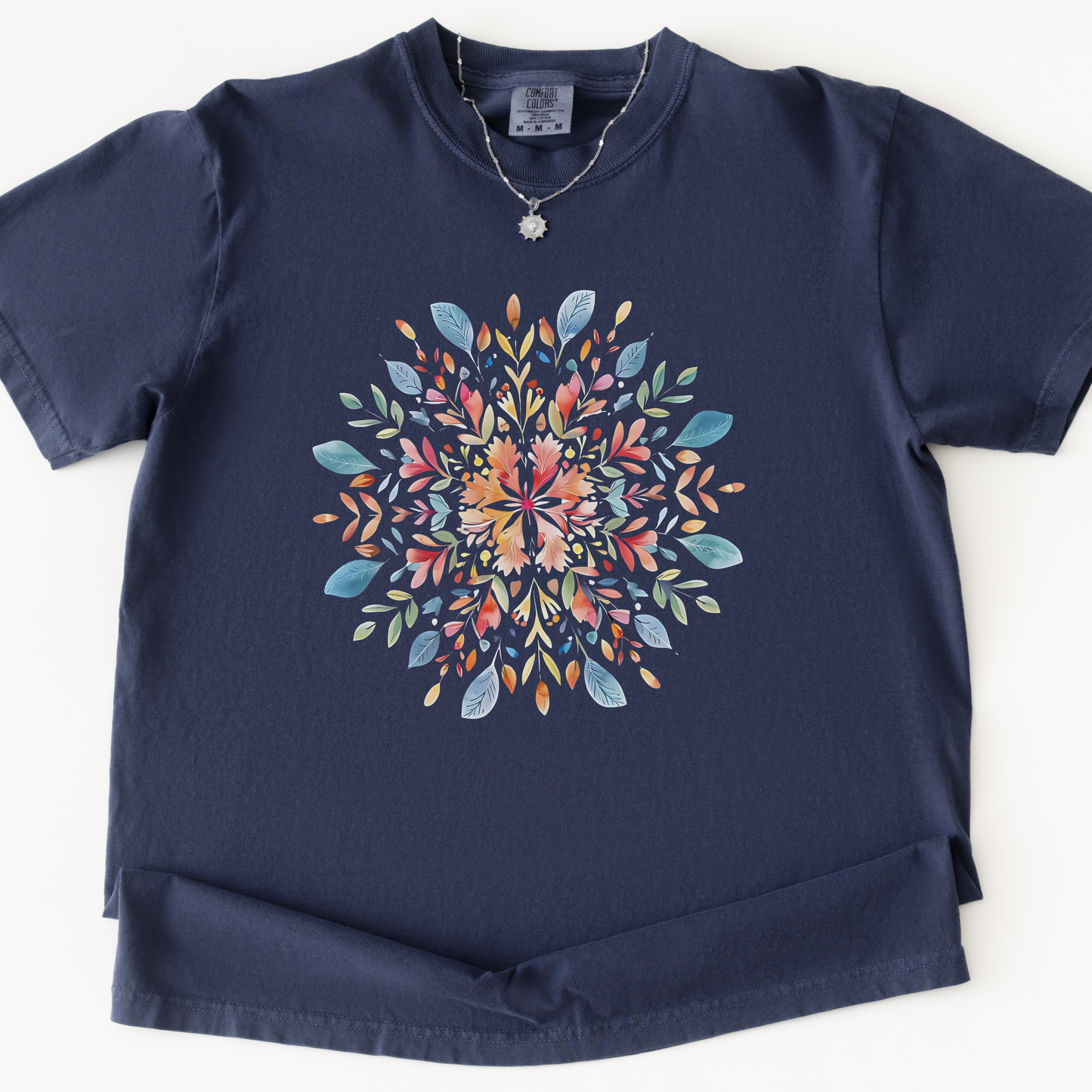Plant Mandala - Comfort Colors Relaxed Fit Premium T Shirt
