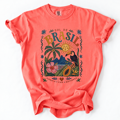 Brazil - Comfort Colors Relaxed Fit Premium T Shirt