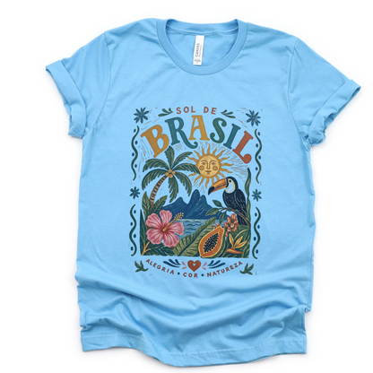 Brazil - Bella Canvas Super Soft Straight Cut T shirt