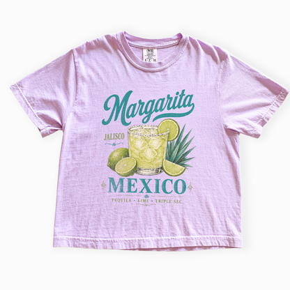 Margarita - Comfort Colors Boxy Cropped Tee