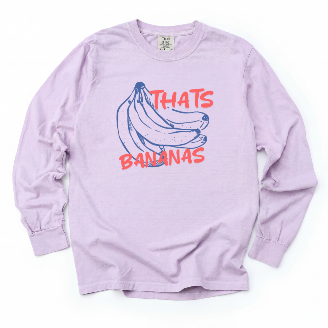Thats Bananas - Comfort Colors Long Sleeve Premium T Shirt