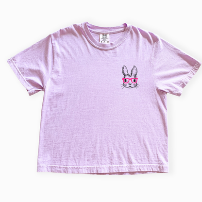 Bunny - Comfort Colors Boxy Cropped Tee