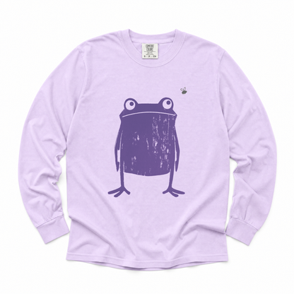 Frog - Comfort Colors Premium Long Sleeve T Shirt