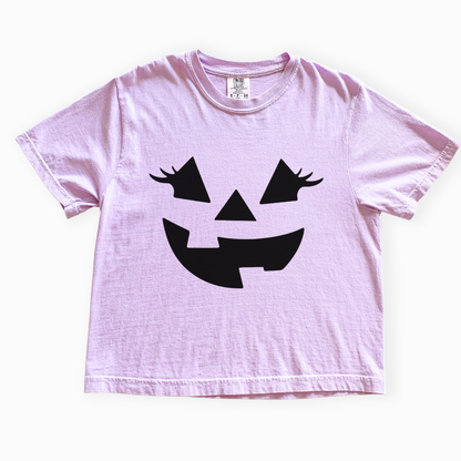 Jackielantern - Comfort Colors Boxy Cropped Tee
