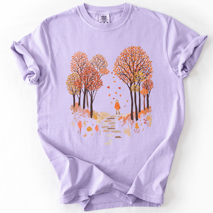 Autumn Walks -  Comfort Colors Relaxed Fit Premium T Shirt