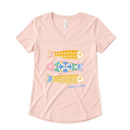 What A Catch - Super Soft V-Neck
