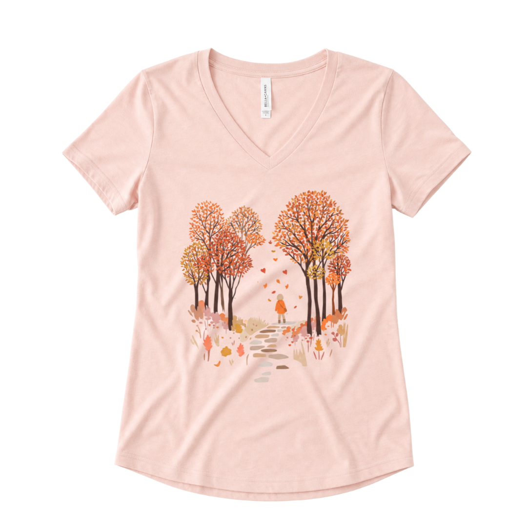 Autumn Walks - Super Soft V Neck