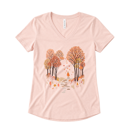 Autumn Walks - Super Soft V Neck