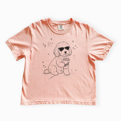 Soda Dog - Comfort Colors Boxy Cropped Tee