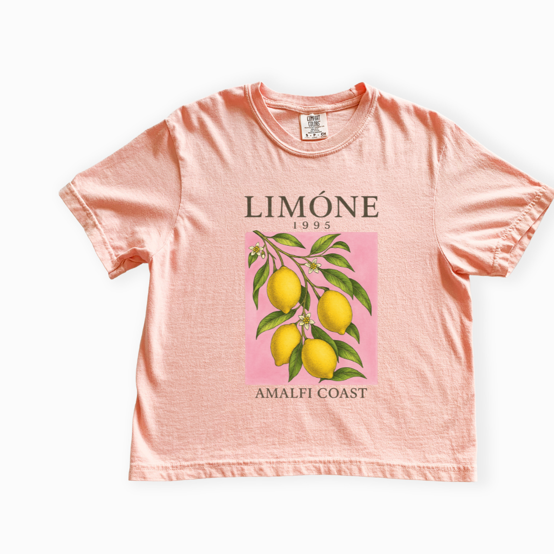 Limone 1995 - Comfort Colors Boxy Cropped Tee