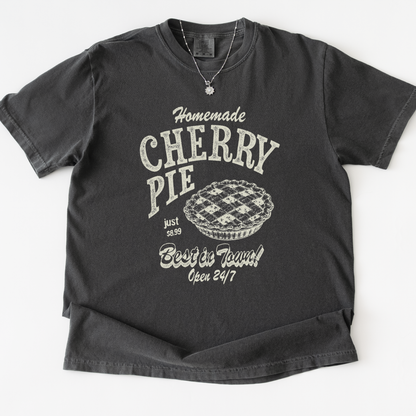 Cherry Pie - Relaxed Fit Vintage Wash T Shirt