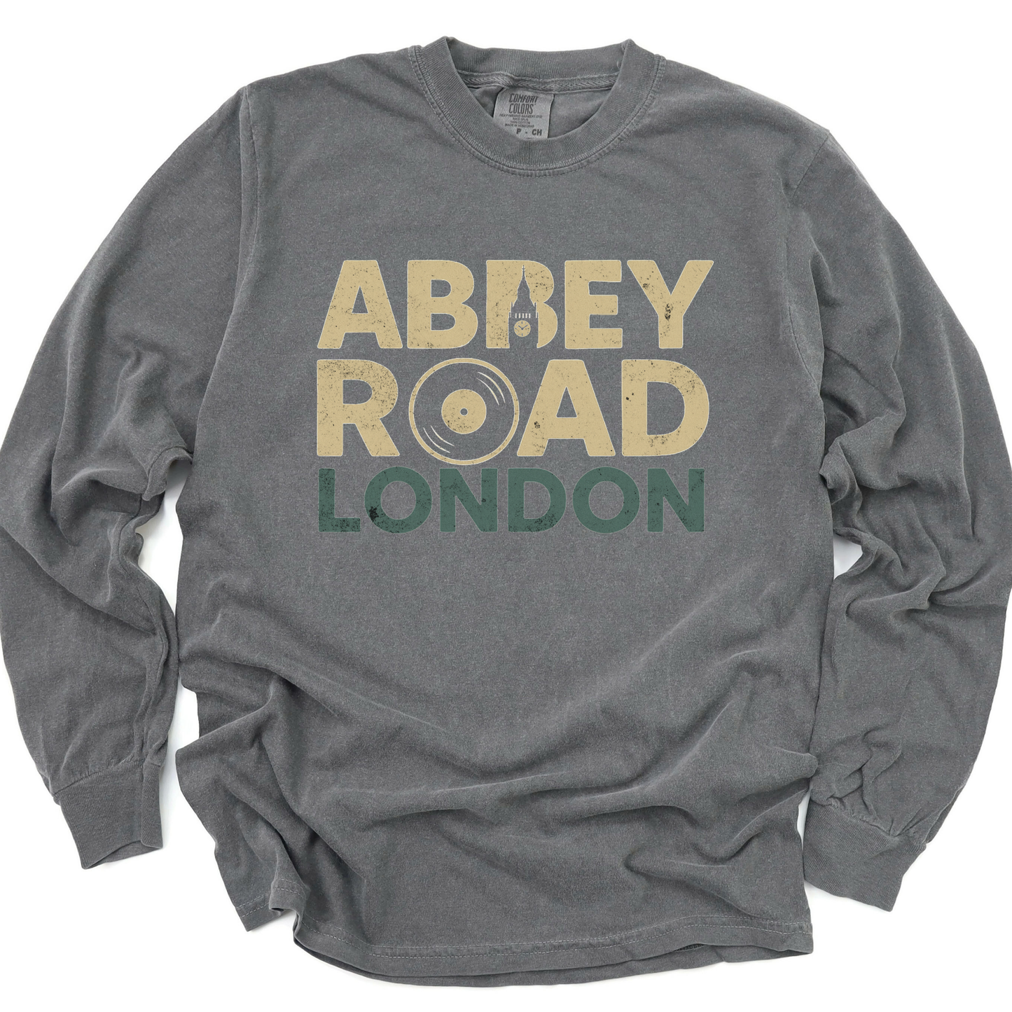 Abbey Road London - Comfort Colors Long Sleeve Premium T Shirt