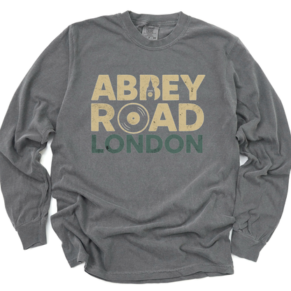 Abbey Road London - Comfort Colors Long Sleeve Premium T Shirt