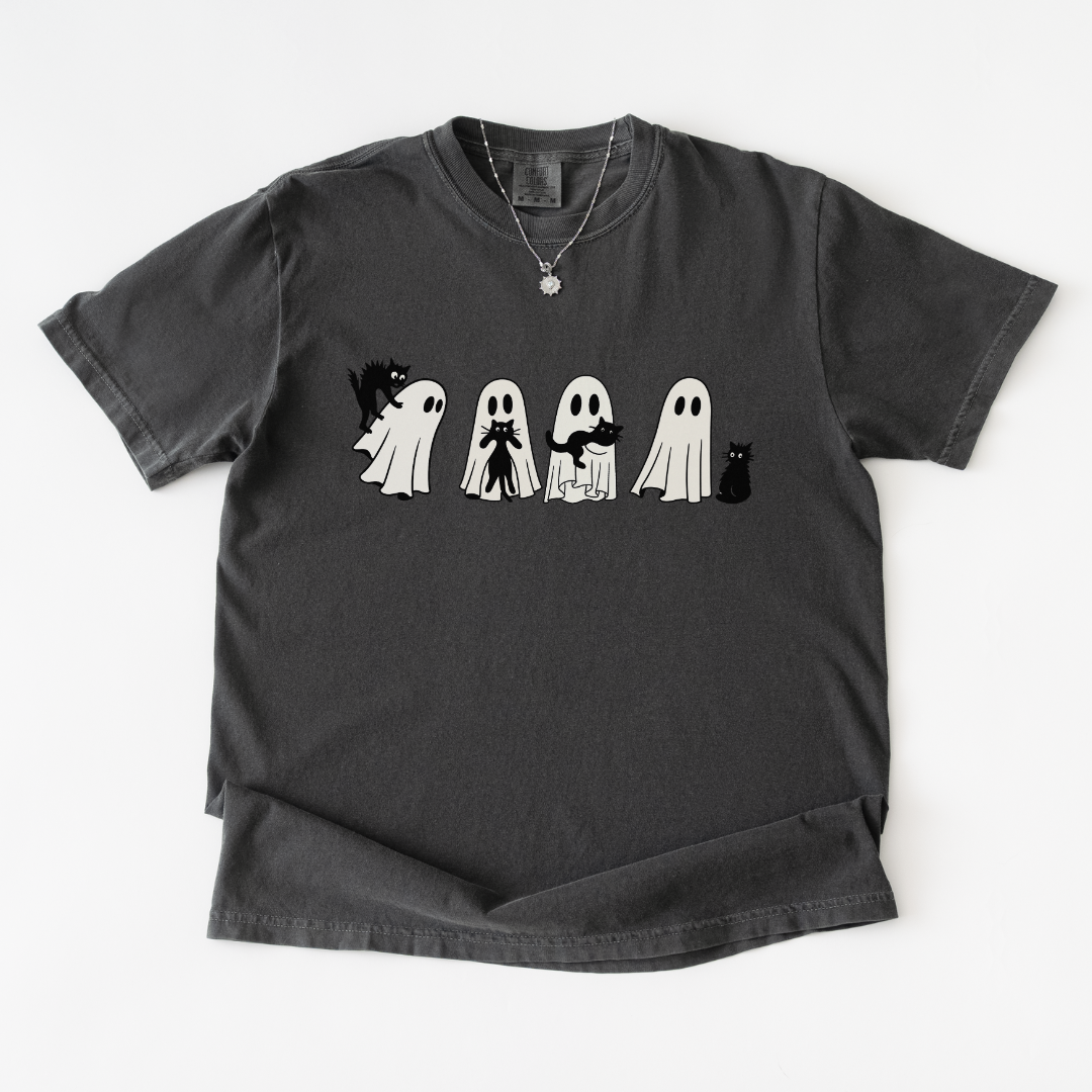 Scaredy Cats - Comfort Colors Relaxed Fit Premium T Shirt
