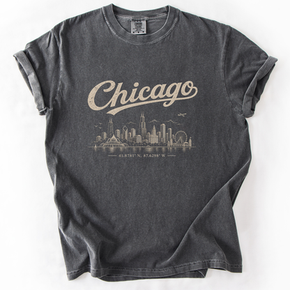 Chicago - Comfort Colors Relaxed Fit Premium T Shirt